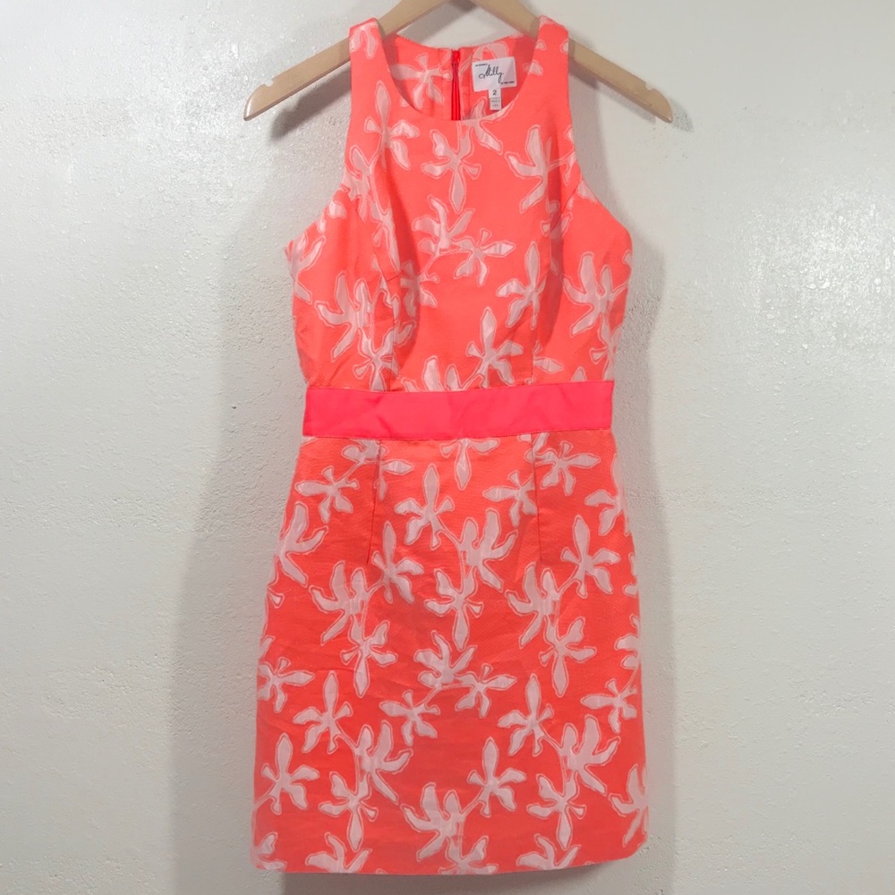 Milly Women’s Sleeveless Sonya Jacquard sheath - Picture 1 of 7
